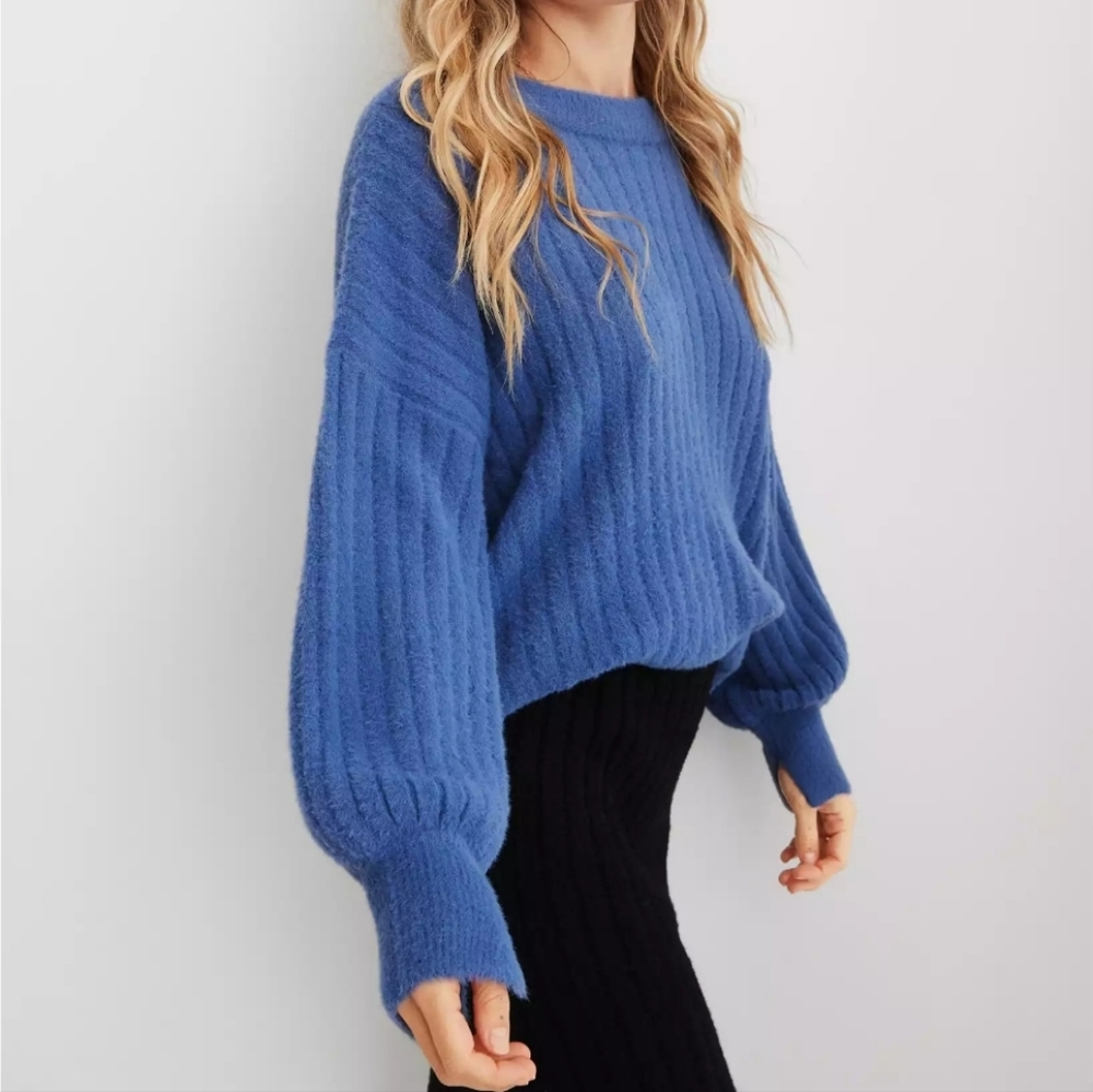 Aerie Buttercream Crewneck